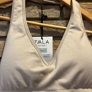 T/ALA BNWR Sculpt Seamless Halter Tank Color: Chai Marl SZ M
